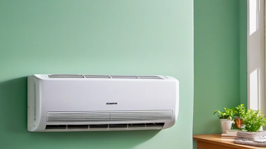 Representação de climatização e eficiência no consumo de eletricidade.