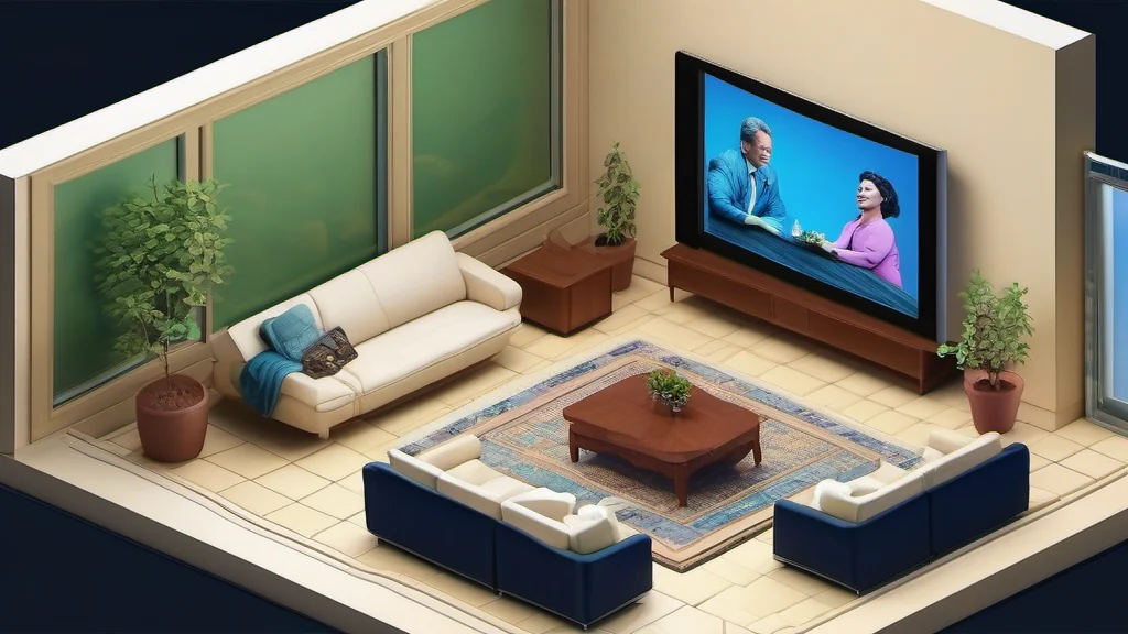 Representação de serviços de streaming e desempenho das empresas de entretenimento.